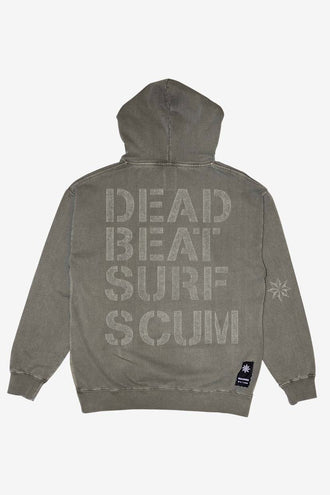 Beach Brains Dead Beat Hood - Khaki