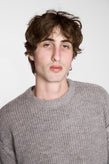 Beach Brains Session Knit - Grey