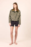 Pharlain Utility Jacket - Satin Olive
