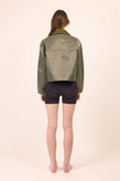 Pharlain Utility Jacket - Satin Olive