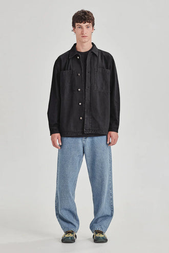 Commoners Utility Shacket - Vintage Black