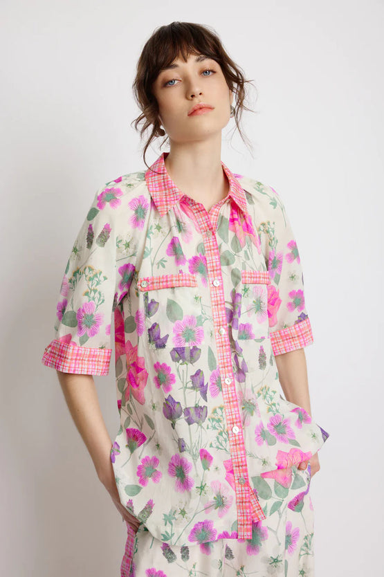 Sunset Lover Foliage Shirt - Floral