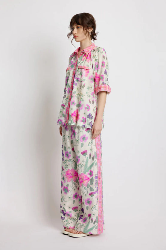 Sunset Lover Foliage Shirt - Floral