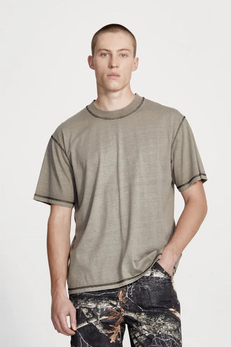 Commoners Studio Tee - Black Smoke