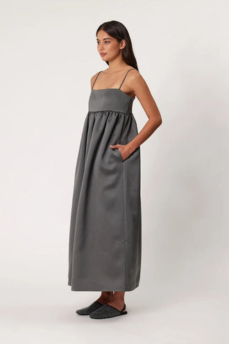 Remain Sydney Dress - Smoke