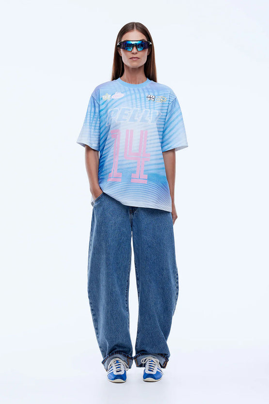 Ena Pelly Solar Tee - Blue Multi