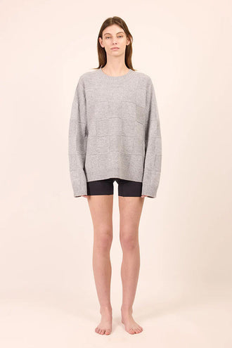 Pharlain Squares Crew - Grey