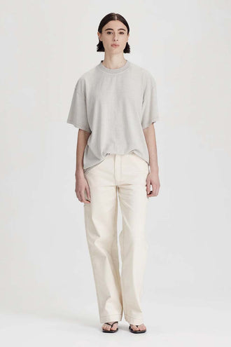 Commoners Hemp Boy Tee - Vintage Stone