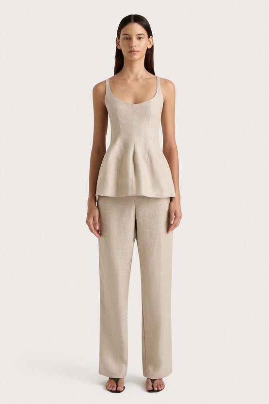 Faithful The Brand Sanne Top - Oatmeal