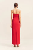 Shona Joy Campbell Strapless Maxi - Goji