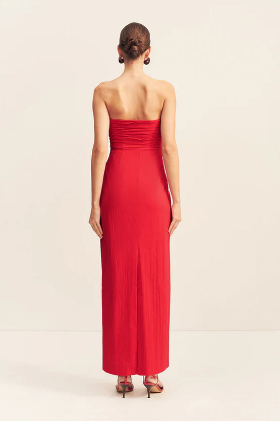 Shona Joy Campbell Strapless Maxi - Goji