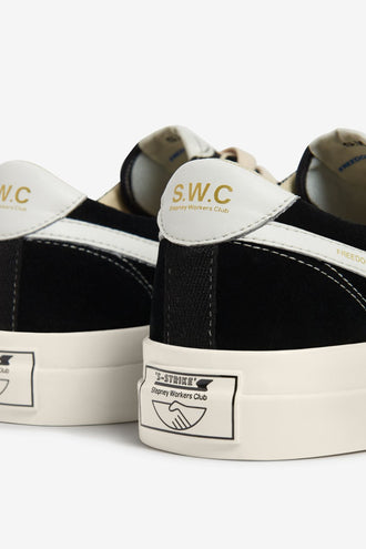 S.W.C Dellow S-Strike Suede - Black White