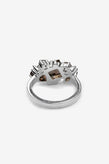Stolen Girlfriends Club Talon Cluster Ring - Silver/Cola