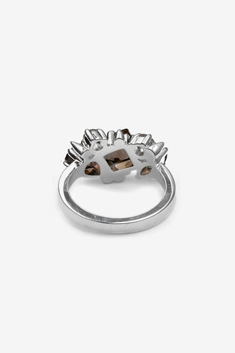 Stolen Girlfriends Club Talon Cluster Ring - Silver/Cola