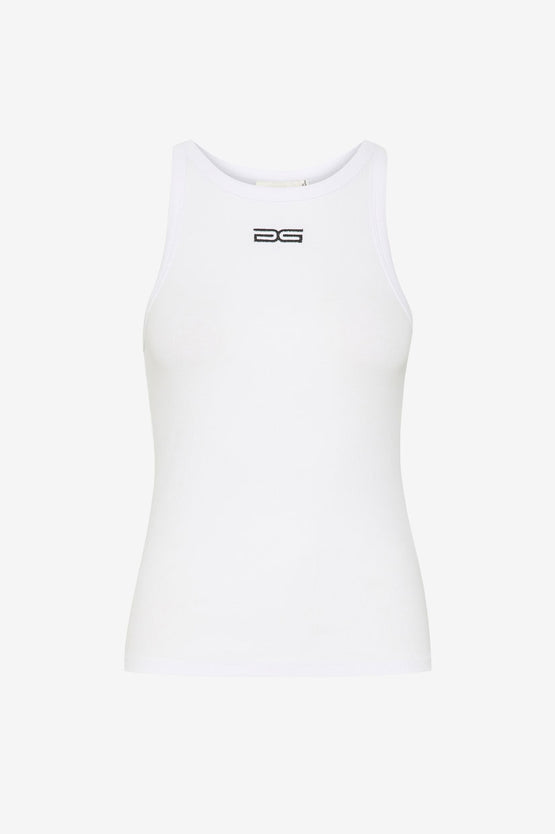 Gestuz DrewGZ Logo Tank - White