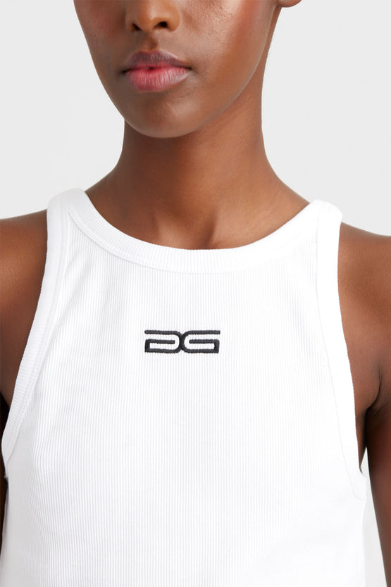 Gestuz DrewGZ Logo Tank - White