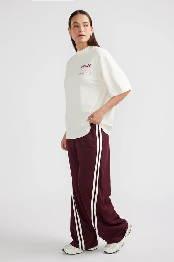 Ena Pelly Tennis Logo Tee - Cream