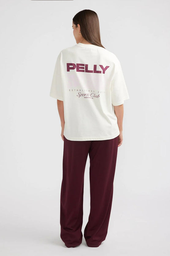 Ena Pelly Tennis Logo Tee - Cream