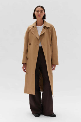 Assembly Trench Coat - Tan