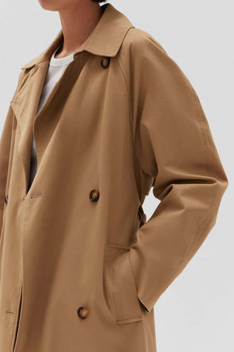 Assembly Trench Coat - Tan