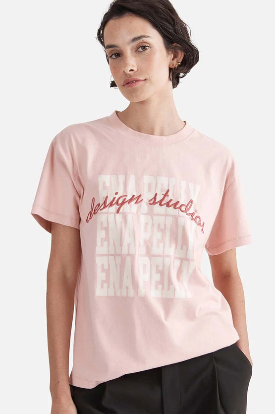 Ena Pelly Trilogy Oversized Tee - Primrose