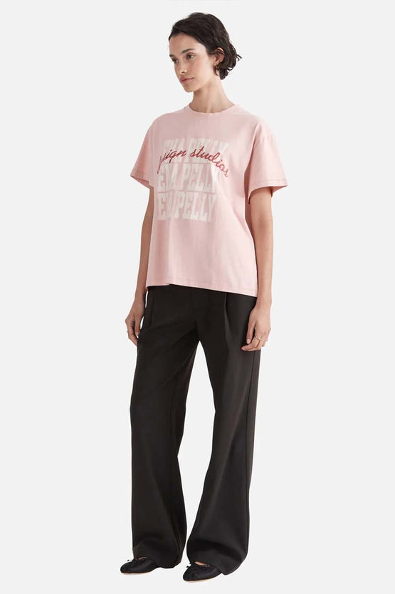 Ena Pelly Trilogy Oversized Tee - Primrose