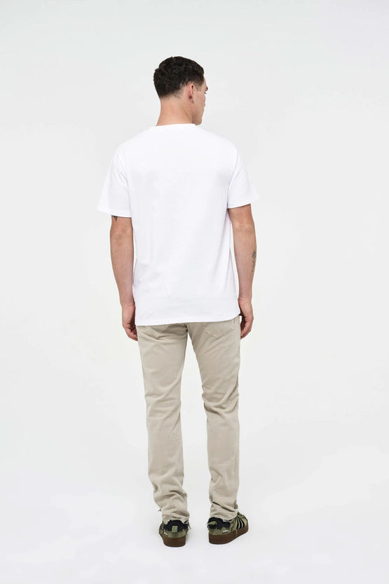 Neuw Lou Slim Twill - Washed Stone