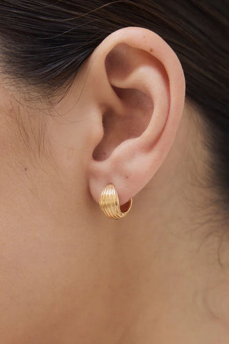 La Tribe Vintage Hoops - Gold