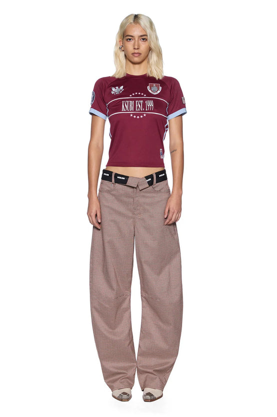Ksubi Surround Vision Baby Jersey - Sangria