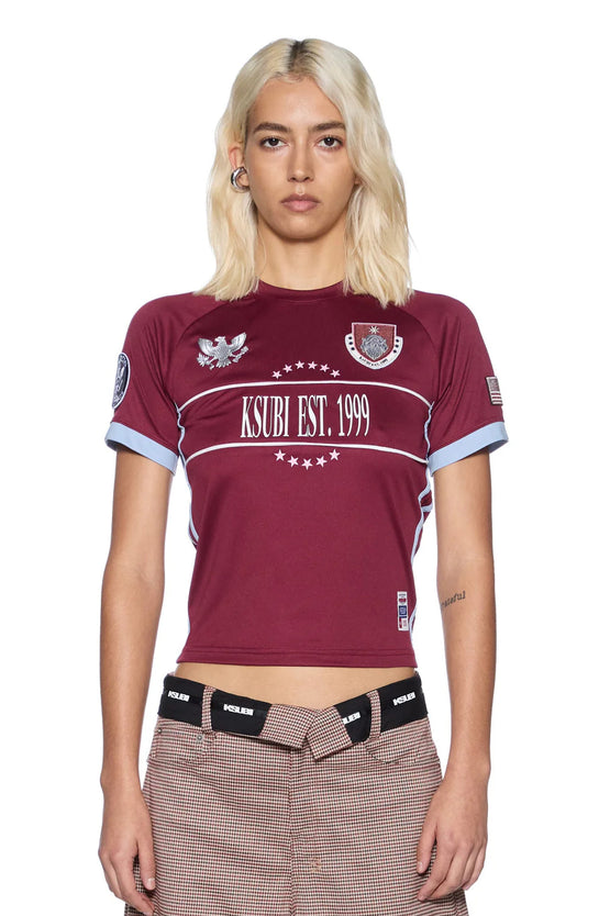 Ksubi Surround Vision Baby Jersey - Sangria
