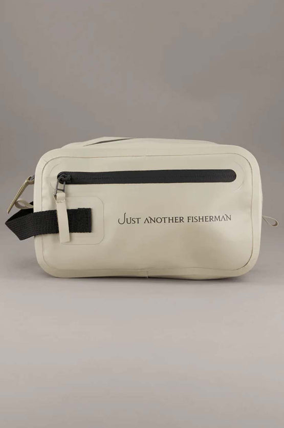 Just Another Fisherman Anglers Wash Bag - Taupe