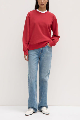 Assembly Weekender Fleece Crew - Goji