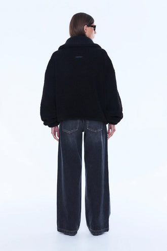 Ena Pelly Winnie 1/4 Zip - Black