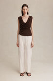 Marle Wini Top - Chocolate