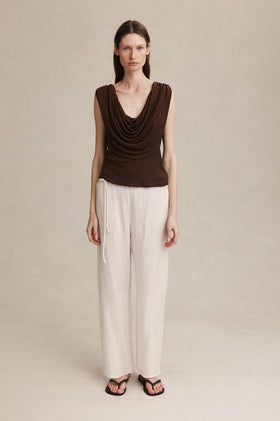 Marle Wini Top - Chocolate
