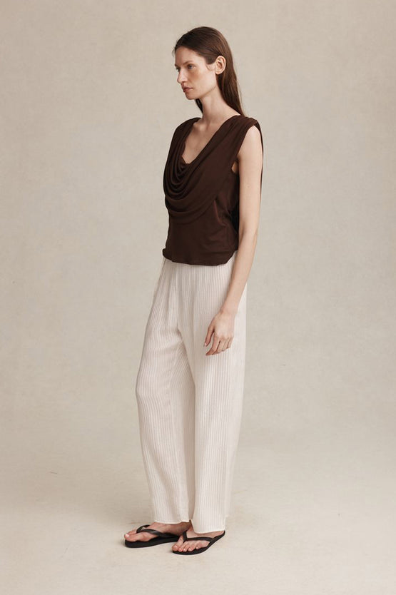 Marle Wini Top - Chocolate