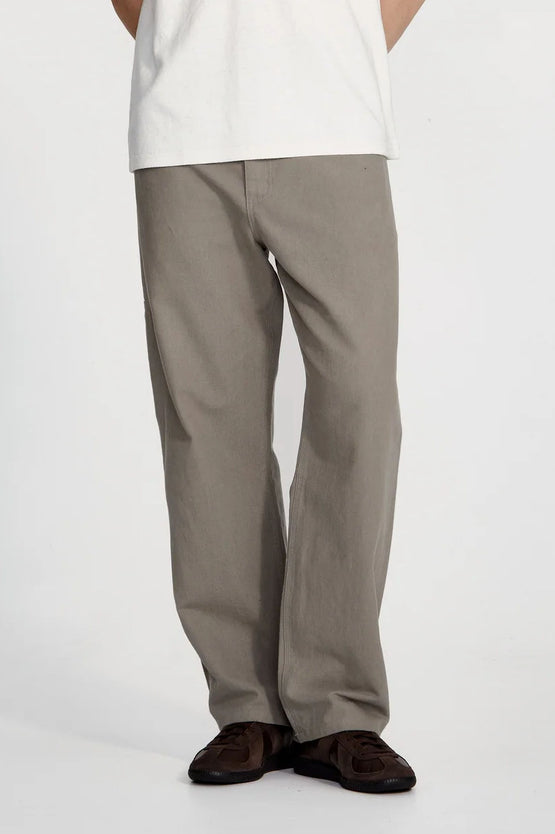 Commoners Linen/Cotton Work Pant - Smoke