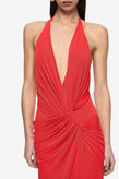 Bec & Bridge Xanthi V Neck Maxi - Flame