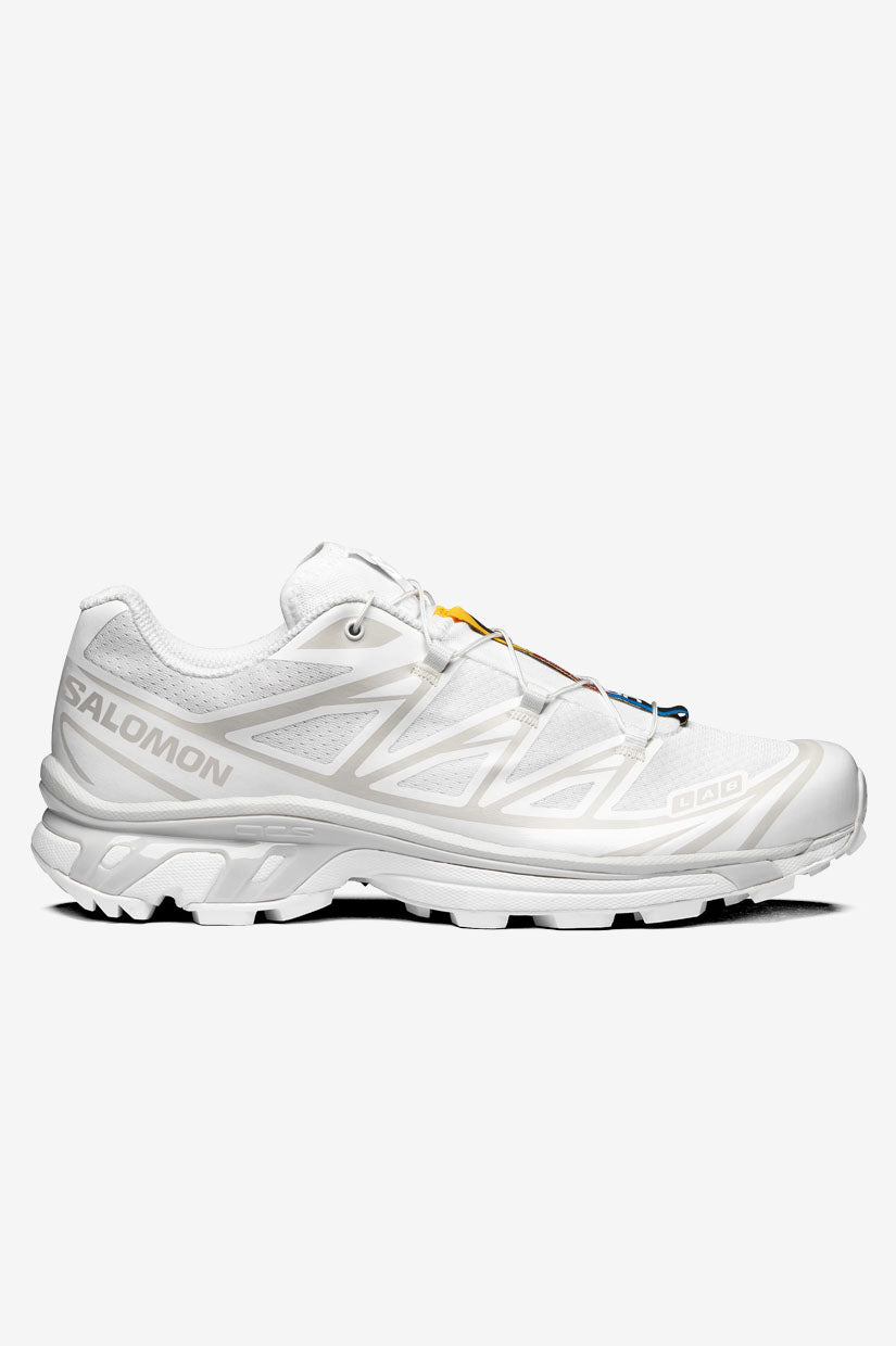 Salomon XT-6 - White / White / Lunar Rock