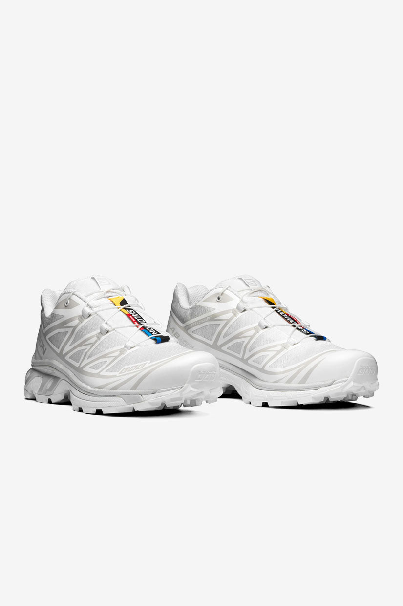 Salomon XT-6 - White / White / Lunar Rock