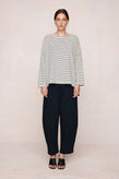 Marle Yelena Tee - Ivory / Black
