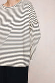 Marle Yelena Tee - Ivory / Black