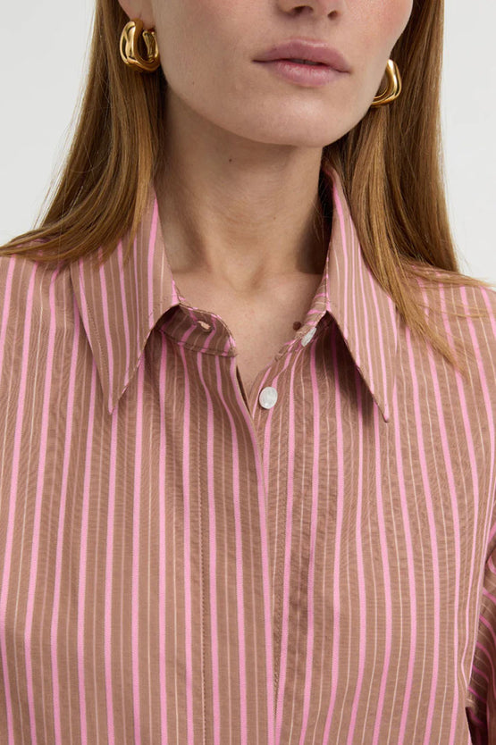 Blanca Zola Shirt - Brown