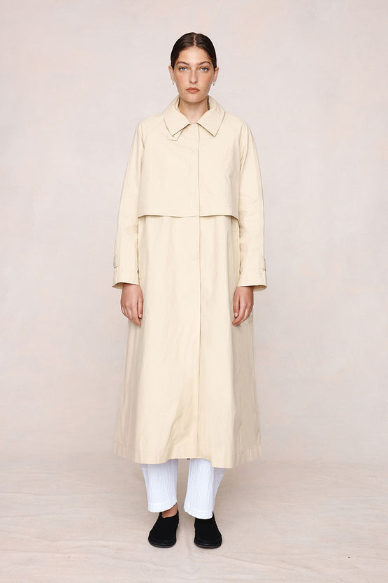 Marle Angelo Coat - Putty