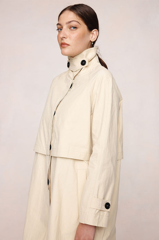 Marle Angelo Coat - Putty