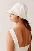 Marle Abuela Hat - Ivory Embroidery