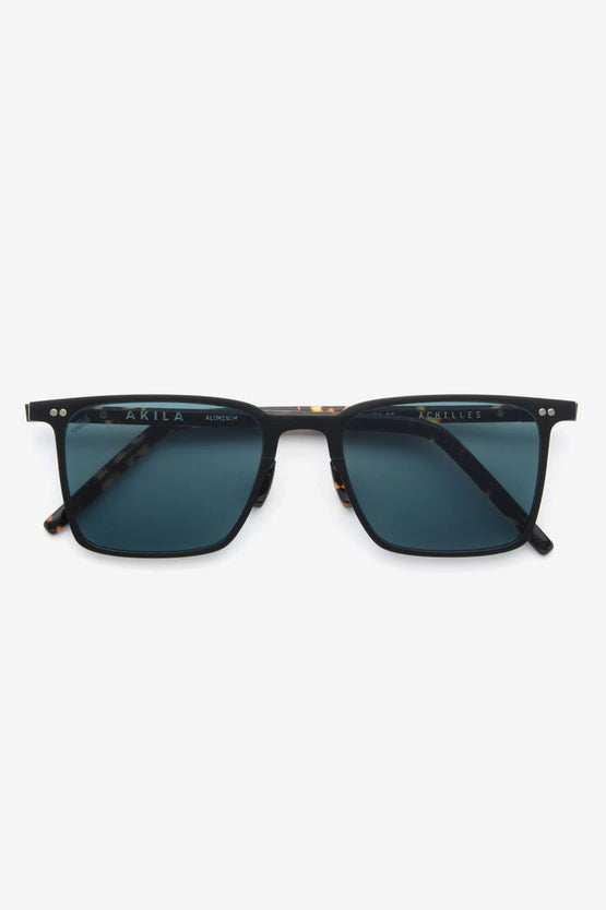 Akila Achilles Sunglasses - Tortoise / Viridian