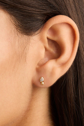 By Charlotte Adore You Stud Earrings - Gold