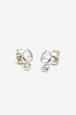 By Charlotte Adore You Stud Earrings - Silver