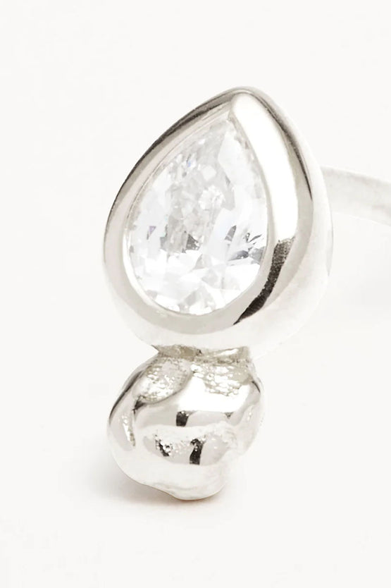 By Charlotte Adore You Stud Earrings - Silver
